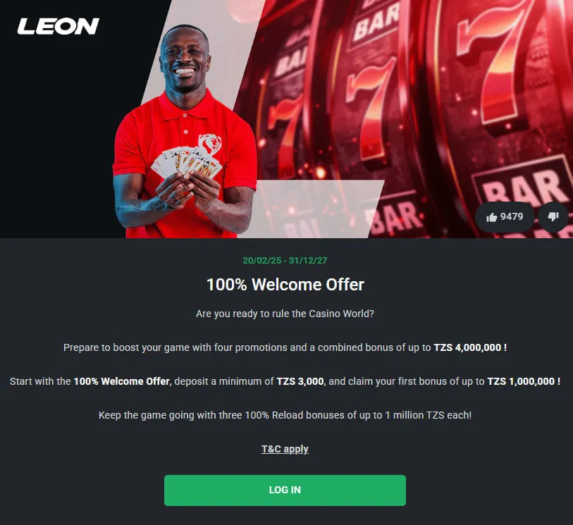 leonbet registration
